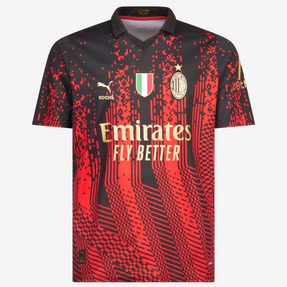 Thailand Trikot AC Milan 4th 2022-23 Rote